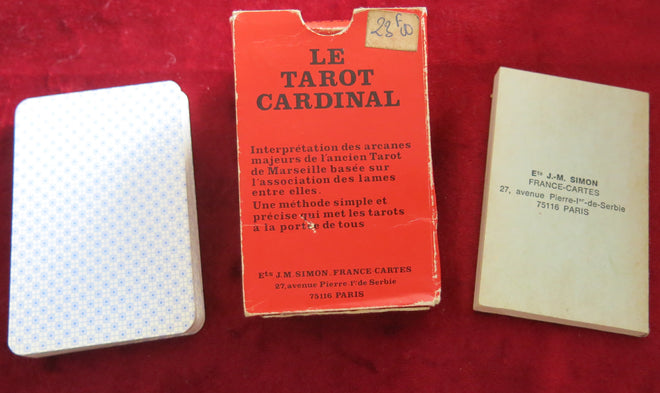 Le Tarot Cardinal - 1973 – 22 Arcanes Majeurs - Françoise Robin - La Bonne Aventure