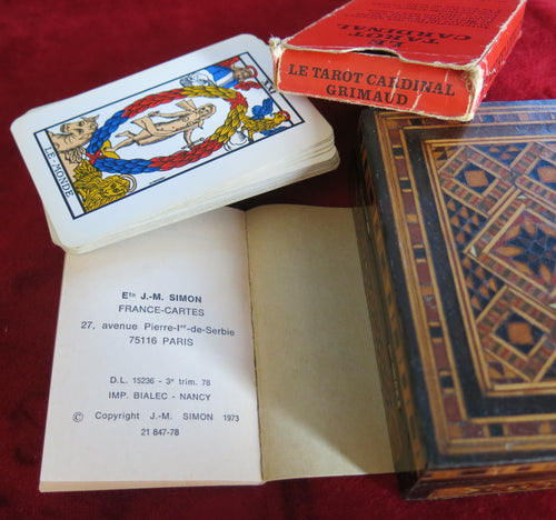 Le Tarot Cardinal - 1973 – 22 Arcanes Majeurs - Françoise Robin - La Bonne Aventure