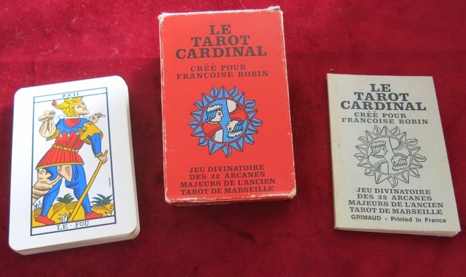 Le Tarot Cardinal - 1973 – 22 Arcanes Majeurs - Françoise Robin - La Bonne Aventure