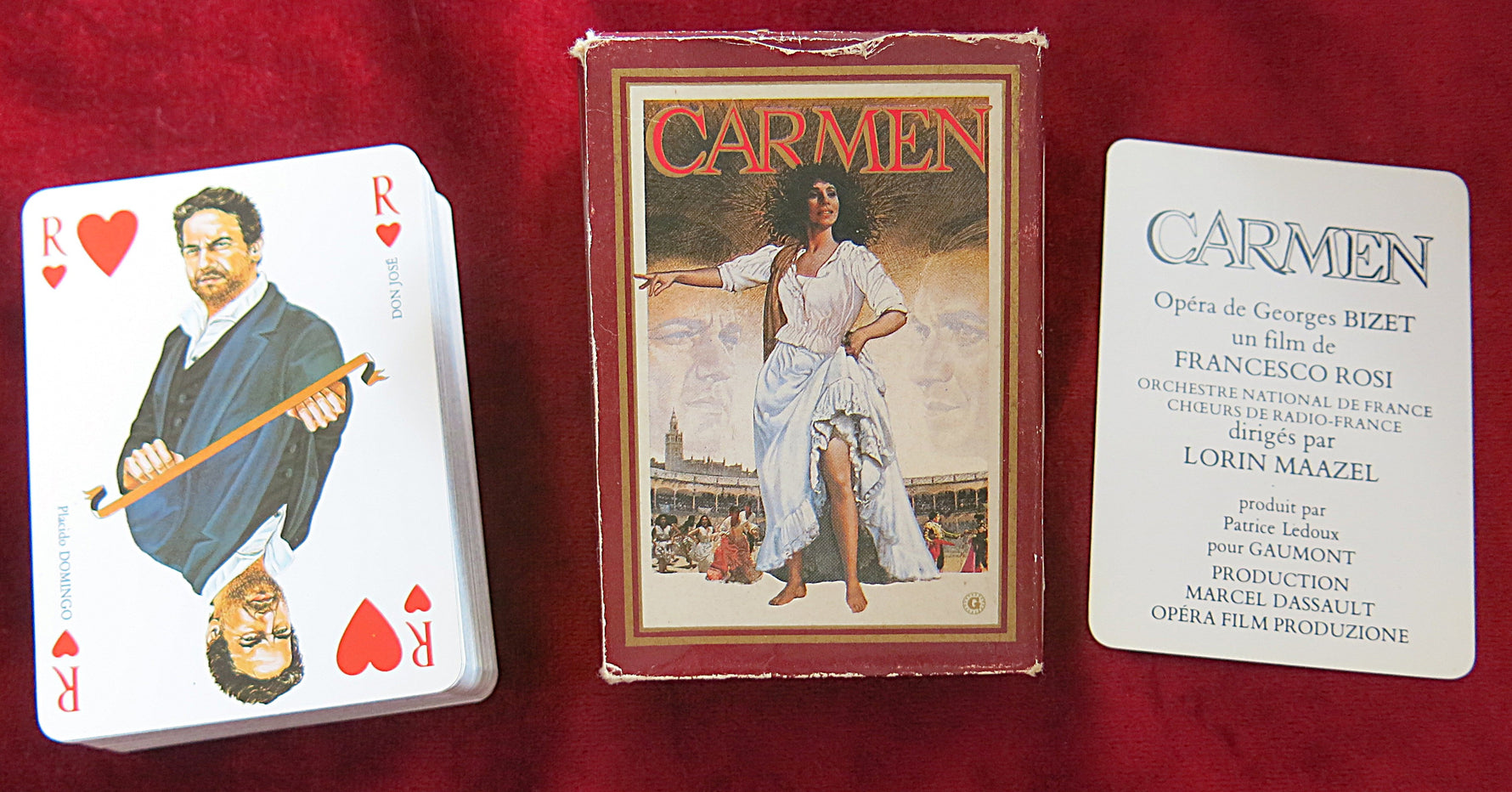 CARMEN – Gaumont 1984 – Playing Cards Deck – Dussere Paris – RARE