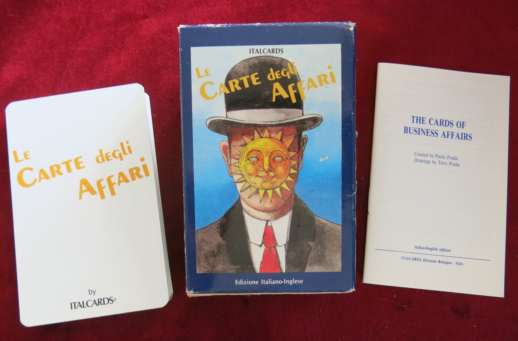 Le Carte degli Affari 1990 - Tarot collection The Business Cards