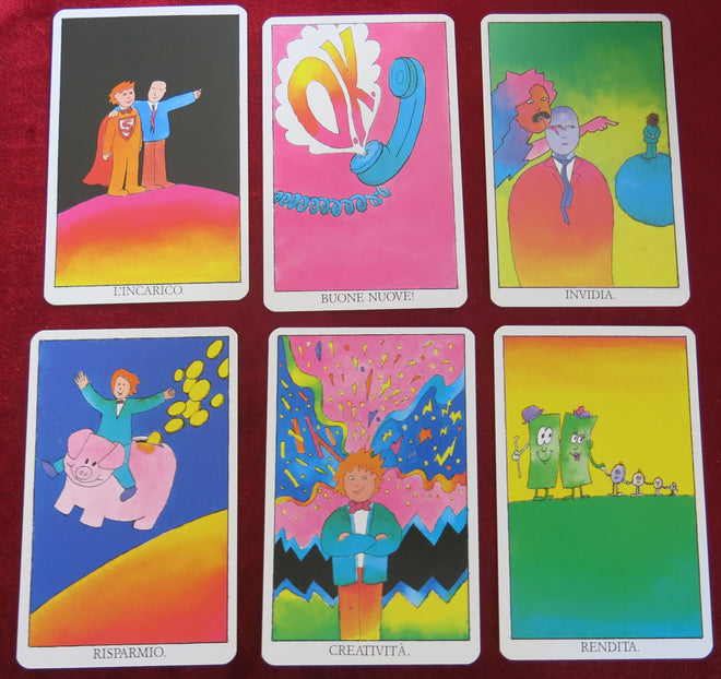 Le Carte degli Affari 1990 - Tarot collection The Business Cards