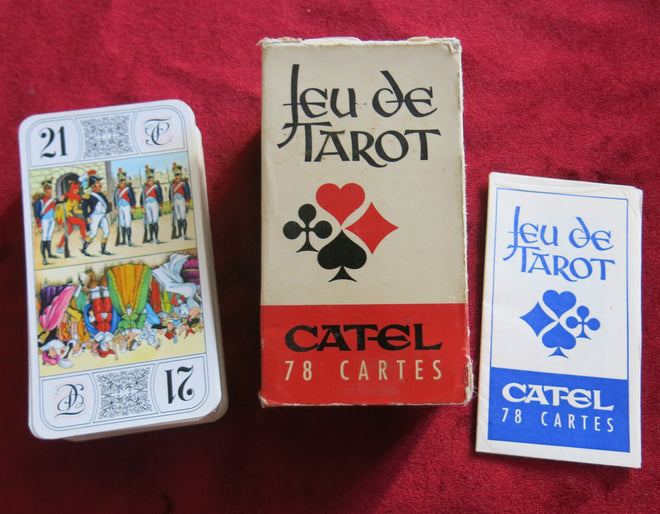 Antique French tarot 1962 Catel & Farcy