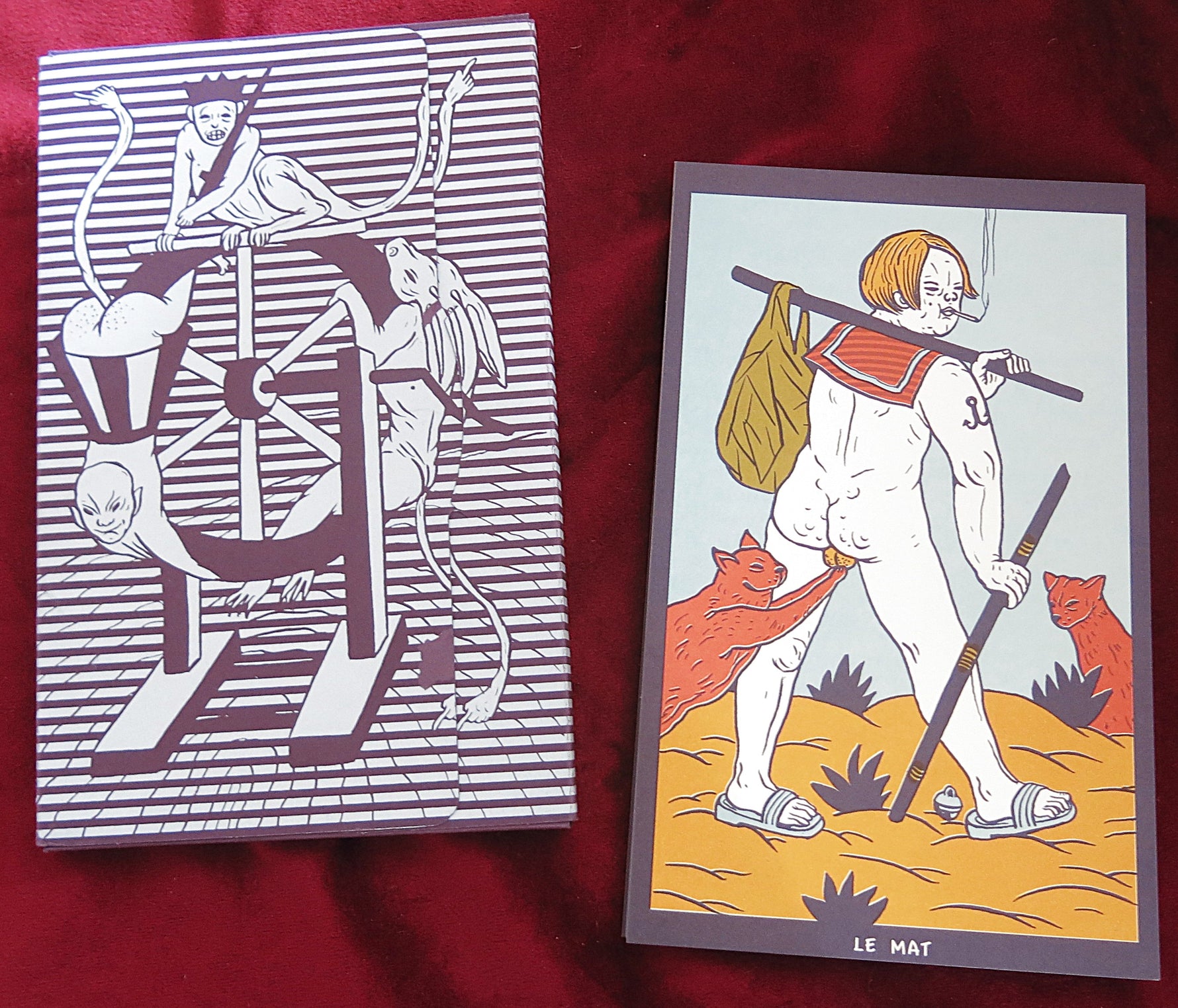 Artist Tarot Deck – Céline Guichard – Limited 500 – Graphic & Modern Marseille