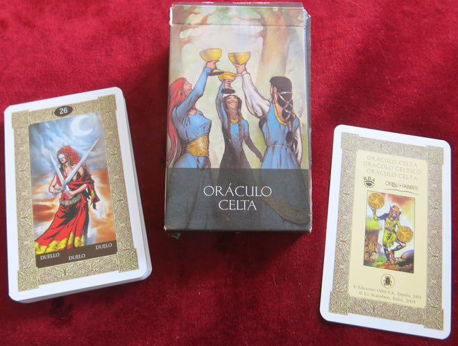 Celtic Oracle - Oracolo Celtico - RARE Deck Out of Print - Wiccan Celts Culture