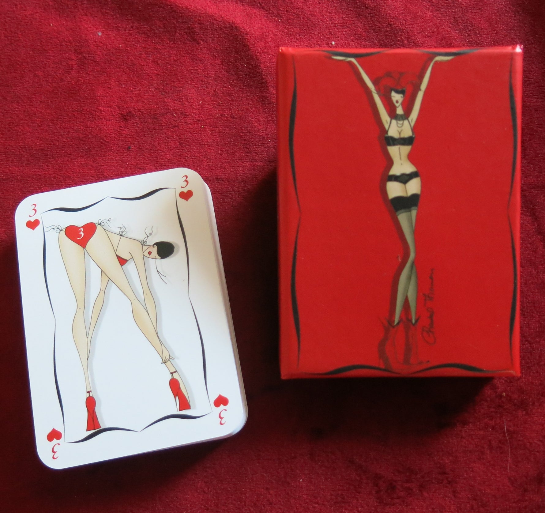 Chantal Thomass – Jeu de Cartes Érotique – Collector 1990s -