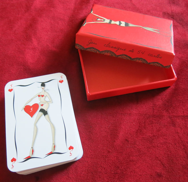 Chantal Thomass "Sexy" deck of cards