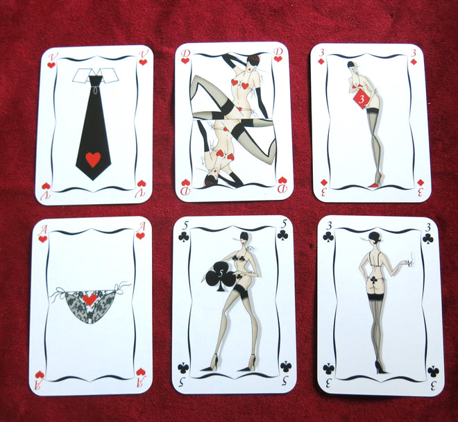 Chantal Thomass "Sexy" deck of cards