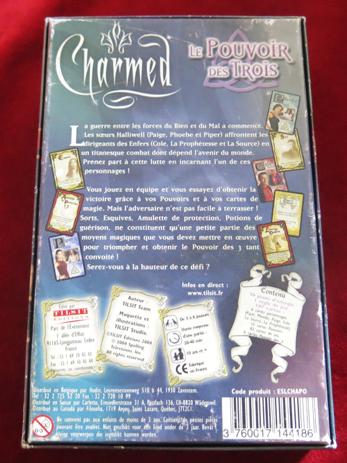Charmed: The Power of Three 2004 - French Board Game - Charmed TV collection