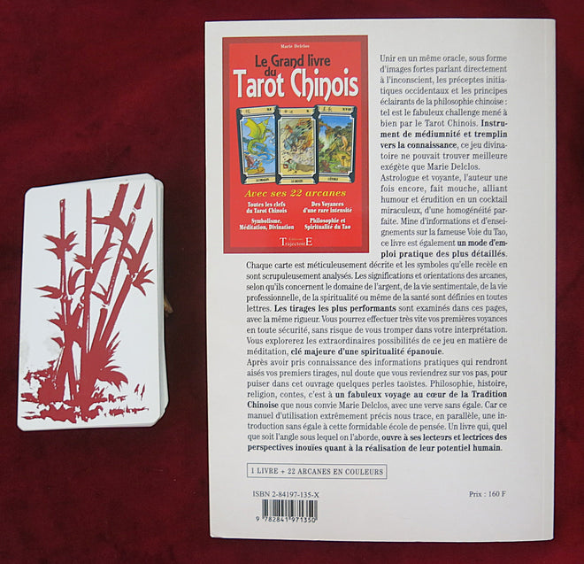 Le grand livre du tarot chinois : avec ses 22 arcanes - Millésime 2000