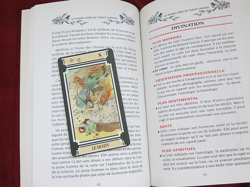 Le grand livre du tarot chinois : avec ses 22 arcanes - Millésime 2000