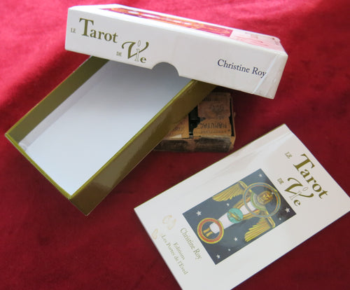 Le Tarot de la Vie - Jeu de Tarot Égyptien - Christine Roy - TRÈS RARE - Cartes Divinatoires des Visions Égyptiennes