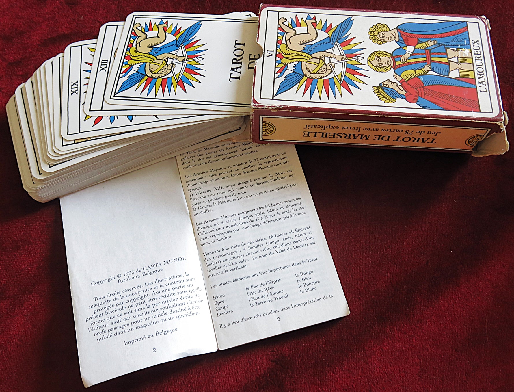 Classic Marseille Tarot – Carta Mundi Belgium – 1996 Edition