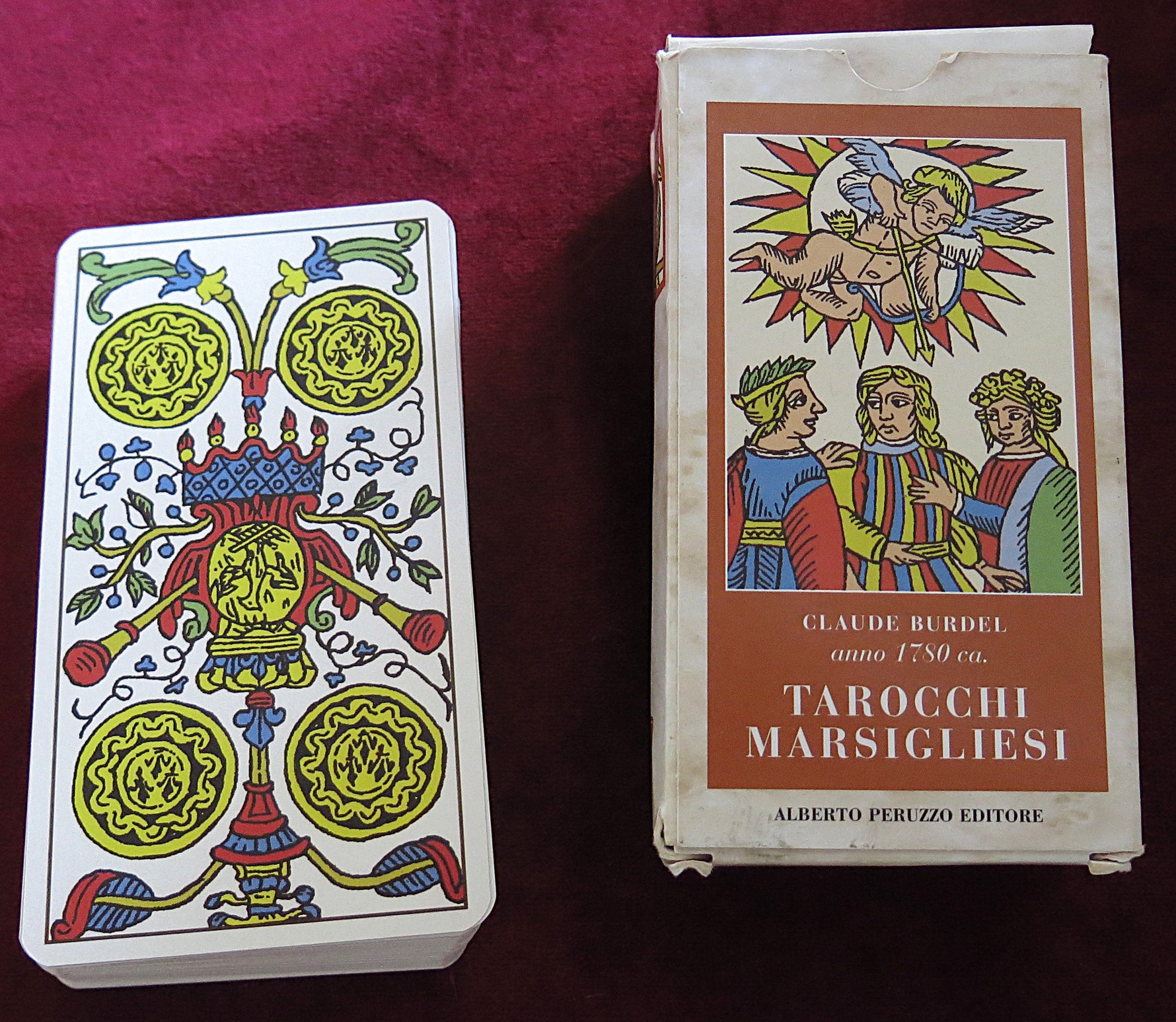 Claude Burdel Tarocchi Marsigliesi – Tarot de Marseille Vintage – Alberto Peruzzo Editore