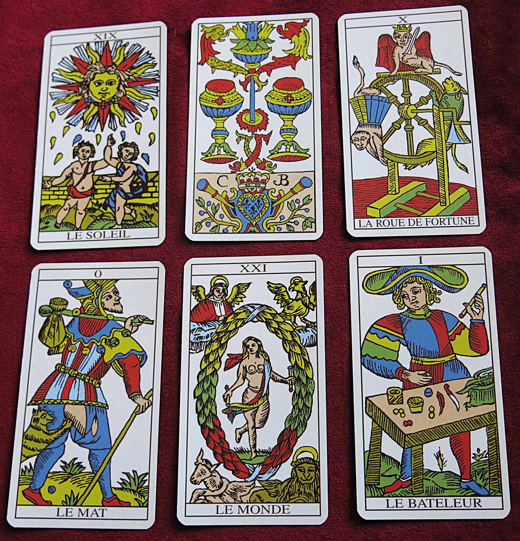 Claude Burdel Tarocchi Marsigliesi – Tarot de Marseille Vintage – Alberto Peruzzo Editore