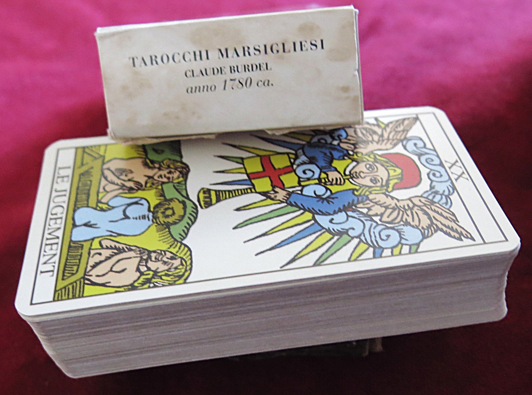 Claude Burdel Tarocchi Marsigliesi – Tarot de Marseille Vintage – Alberto Peruzzo Editore