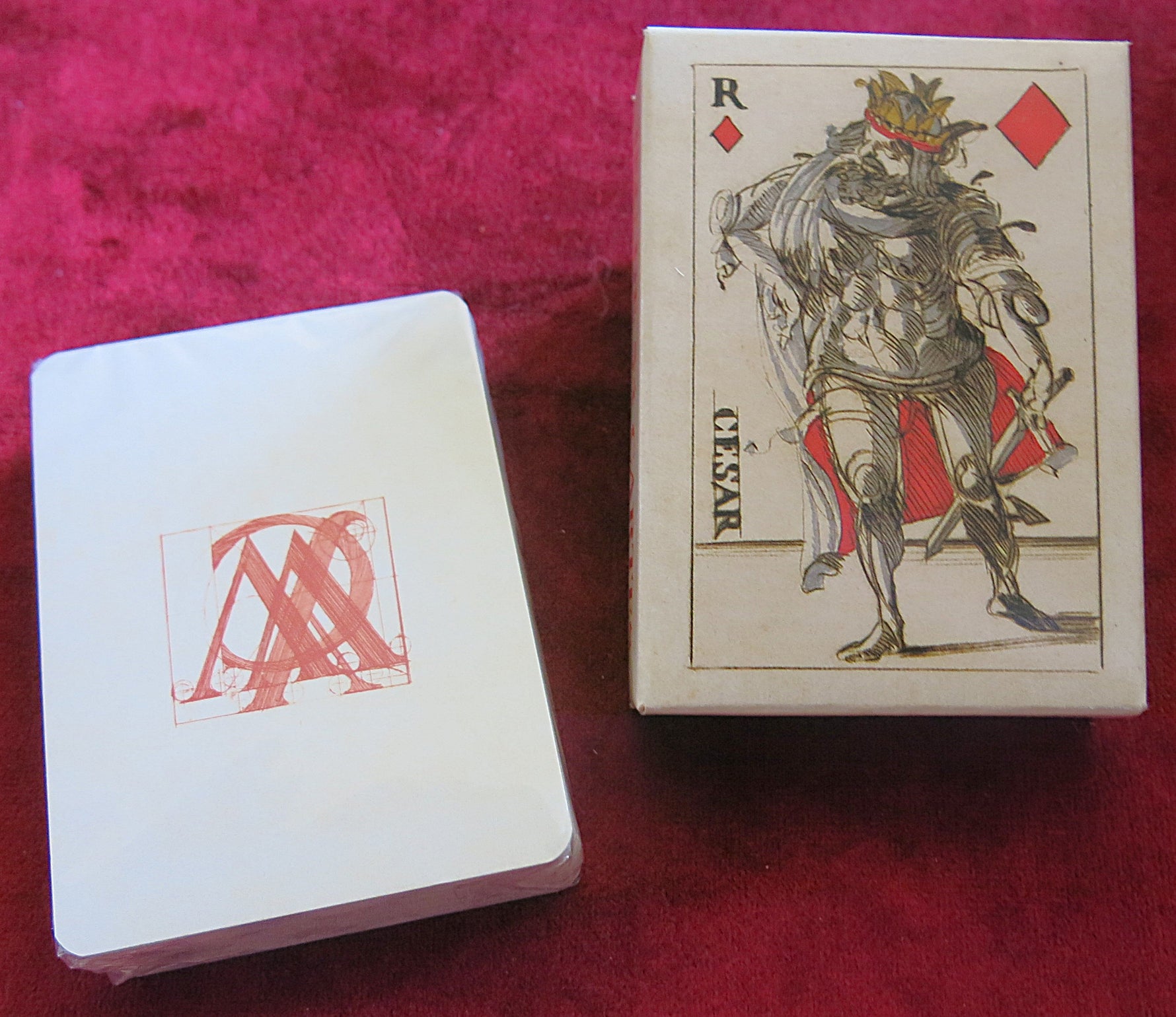 Claude Weisbuch VERY RARE Deck of Cards - Claude Weisbuch's artworks