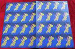 Club Dorothée Uncut Playing Card Printing Sheet – Original 1980s Magazine Poster – Rare French TV Memorabilia