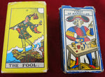 Rare 80s Mini Rider-Waite & Grimaud Tarot de Marseille Pocket Tarot Set