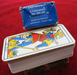 Rare 80s Mini Rider-Waite & Grimaud Tarot de Marseille Pocket Tarot Set