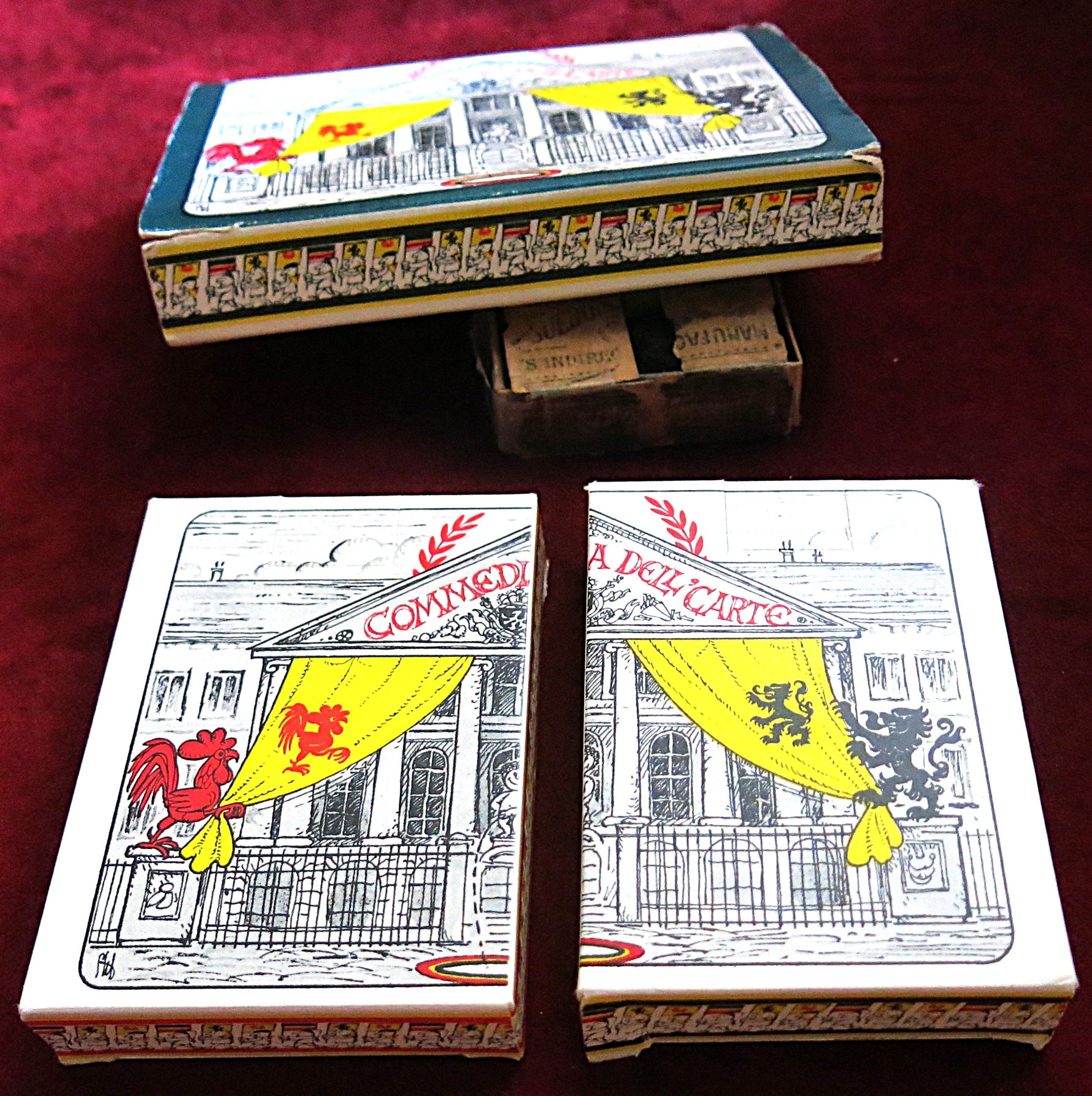 Commedia Dell’Carte 1977 – Rares Cartes de Transformation Politique