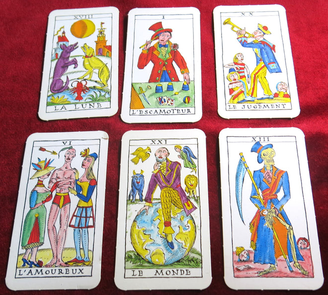 Le Tarot du Cirque – Mini-jeu du magazine Cosmopolitan (2003) • Très rare