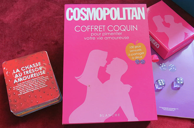 Cosmopolitan Naughty Game Box FR – 100 Erotic Challenges to Spice Up Your Love Life