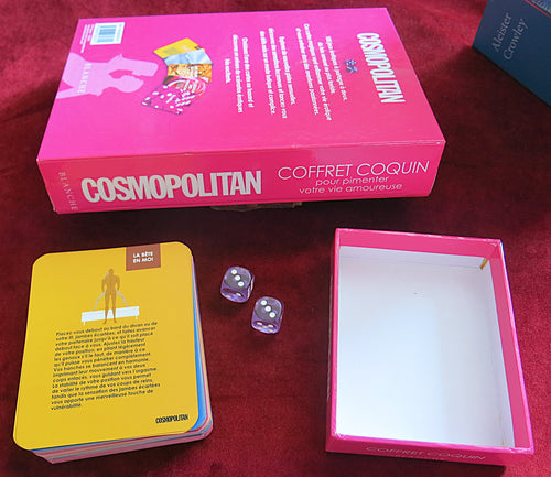 Cosmopolitan Naughty Game Box FR – 100 Erotic Challenges to Spice Up Your Love Life