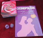 Cosmopolitan Sensual Game Box – 100 Erotic Cards + Dice (French Version)