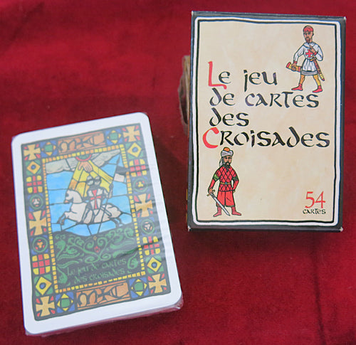 The Crusades Playing Cards 1996 - Knights Templar Cards - Christian Catholic cards