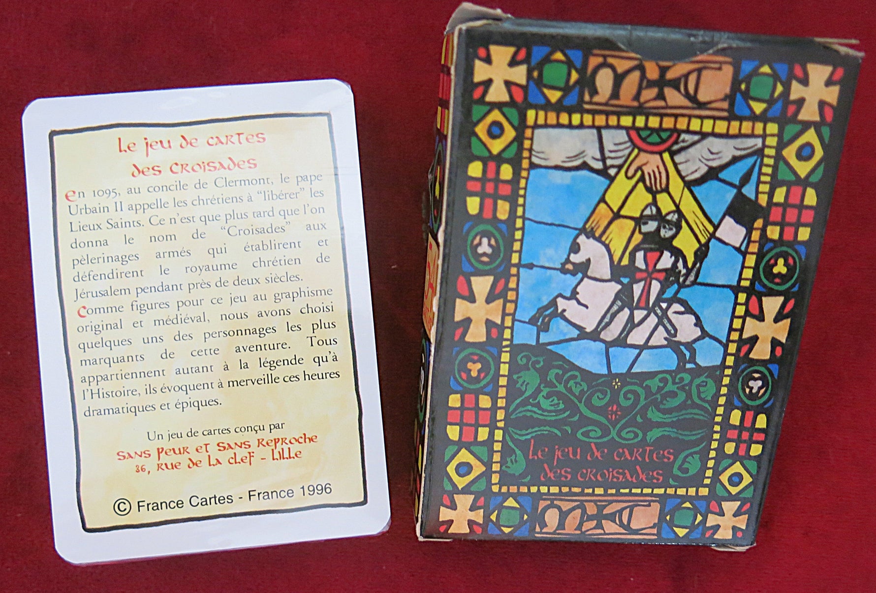 Crusades & Chivalry (1996) - Knights Templar Cards - Christian Catholic cards