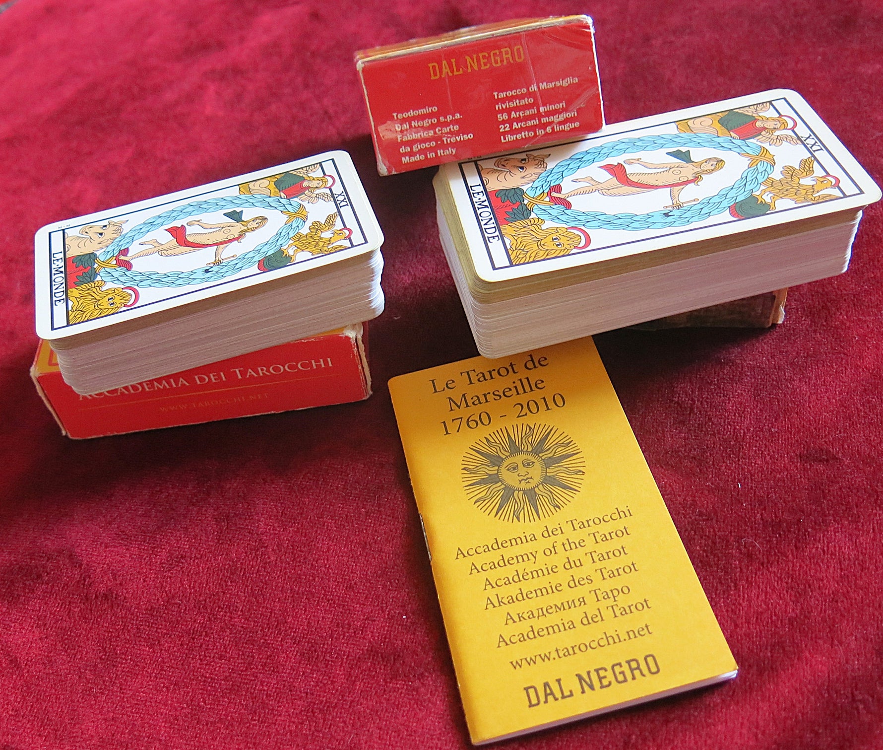 Tarot de Marseille – Dal Negro (Regular + Mini Decks)