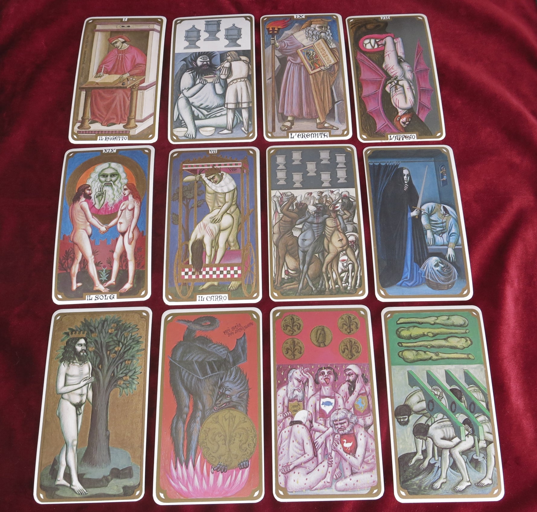 I Tarocchi di Dante e dei Fedeli d'Amore  – Ultra Rare 1983 Edition Collector’s Masterpiece!
