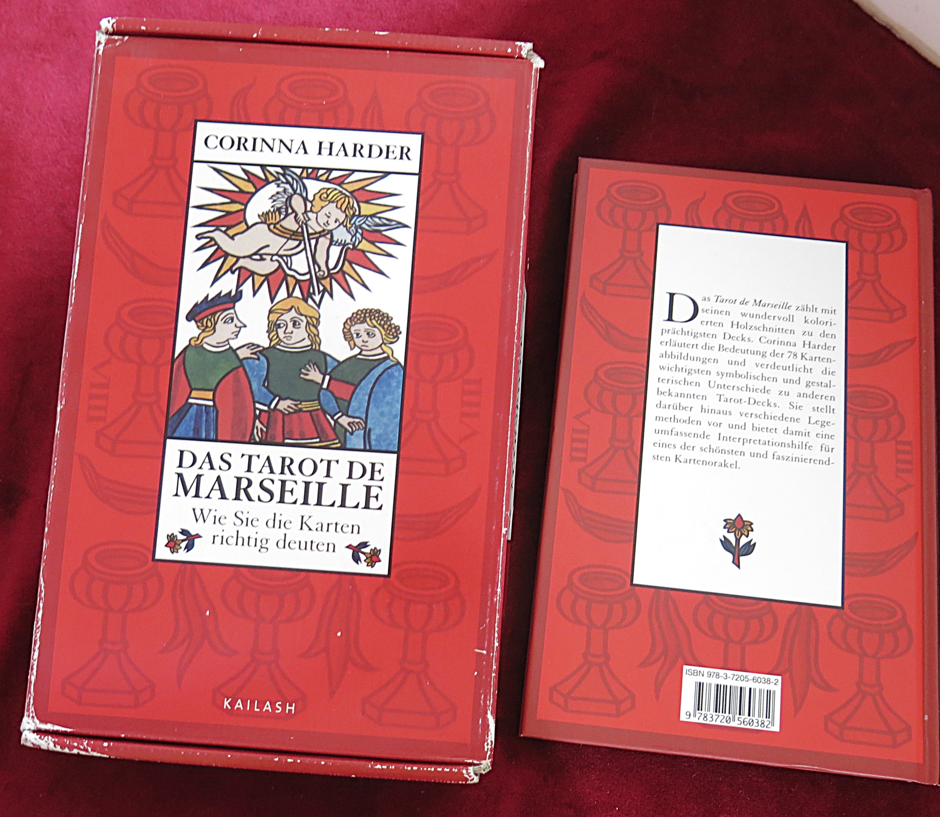 Das Tarot de Marseille 2008 – Classic Style – Corinna Harder – German Edition