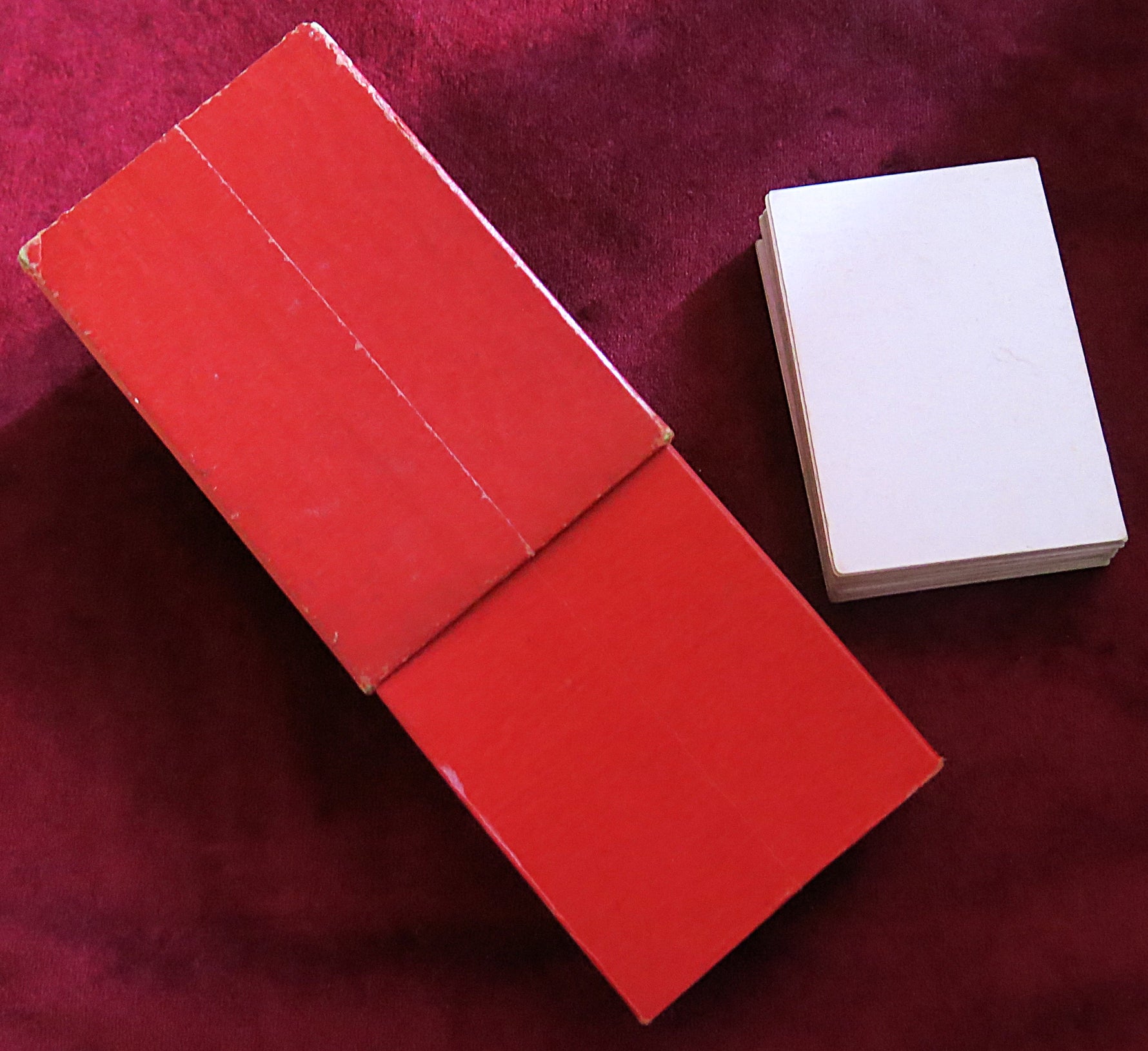 Rare German Lenormand Deck c.1940 – Das Echte Wahrsage-Spiel – Original Box & French Meanings Sheet