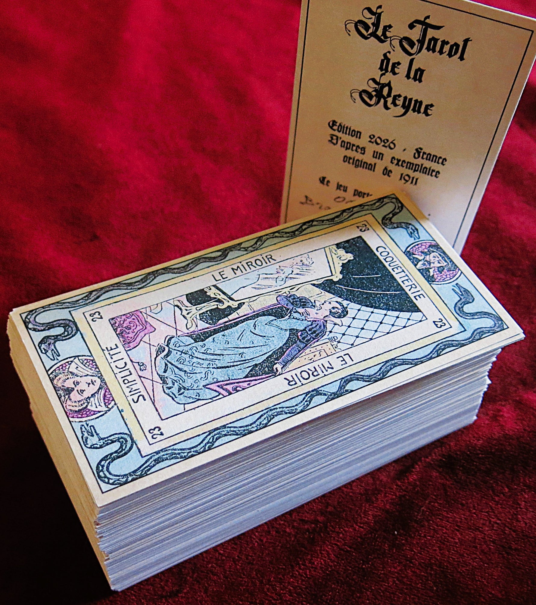 Le Tarot de la Reyne Original Limited Edition in Handmade Collector’s Box
