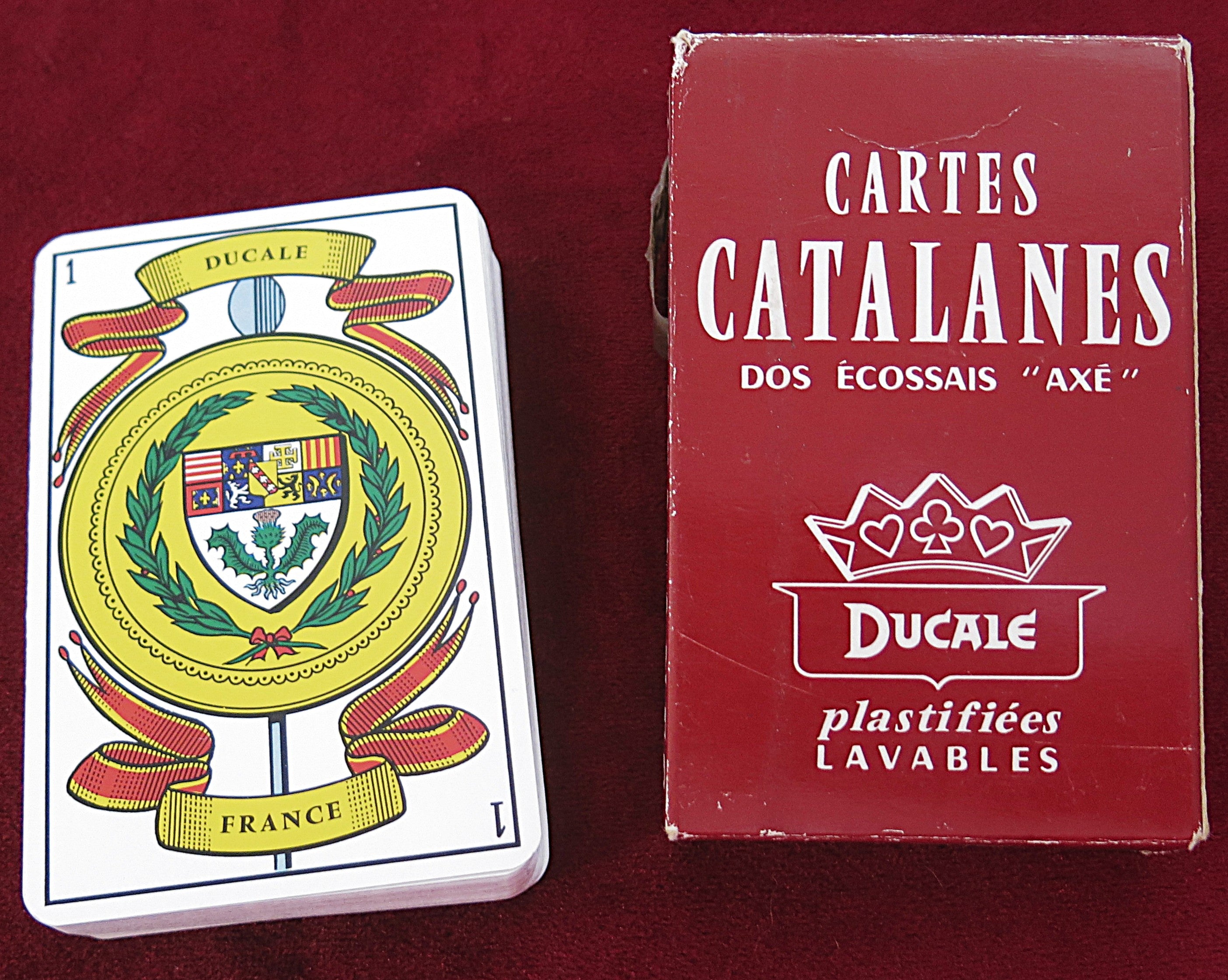 Ducale Cartes Catalanes – Traditional Spanish-Suited Deck – Made in France