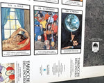 Rare Dylan Dog Nightmare 1991 – Tarot Factory Printing Sheet – Original Uncut Tarot Poster
