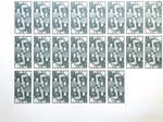 Rare Dylan Dog Nightmare 1991 – Tarot Factory Printing Sheet – Original Uncut Tarot Poster