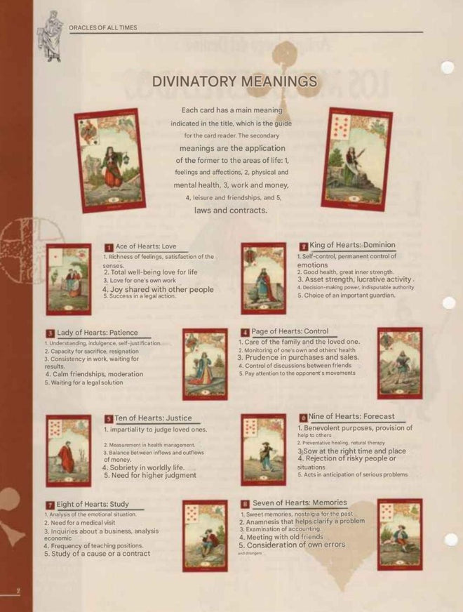 Cartes anciennes du destin – Guide numérique PDF (anglais, espagnol et français)