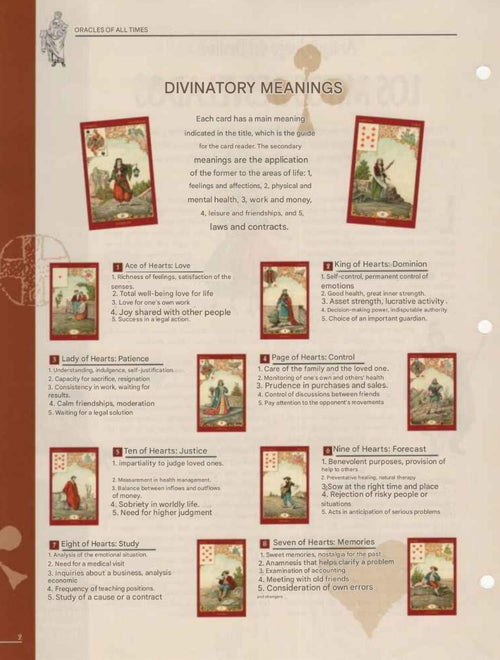 Ancient Cards of Destiny - ENG, FR and Spanish PDF guide – Antico Gioco del Destino