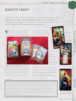 The Dante Tarot Deck 2001 + Guide - Rider-Waite  Divine Comedy