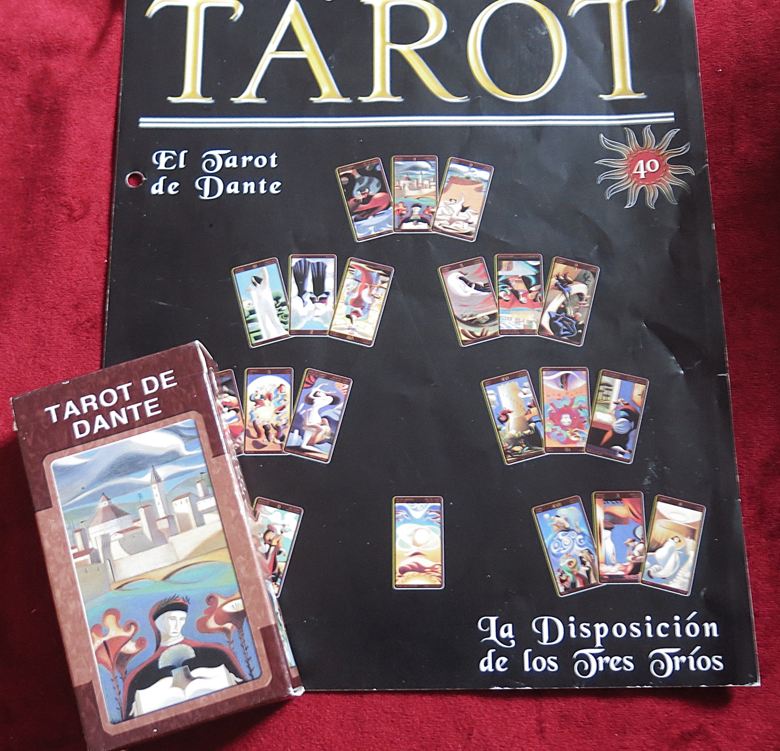 The Dante Tarot Deck 2001 + Guide - Rider-Waite  Divine Comedy