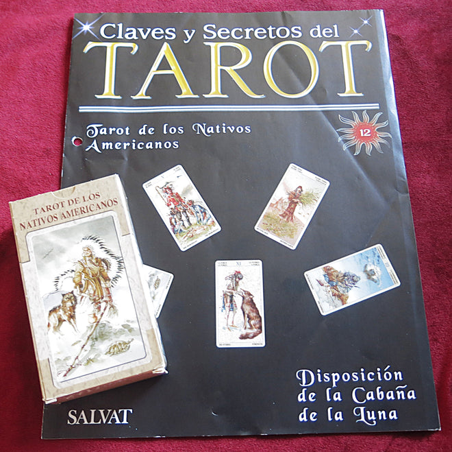 Tarot amérindien - Instructions UNIQUEMENT - Téléchargement de fichier - ANGLAIS, FRANÇAIS ET ESPAGNOL - IMPRIMABLE