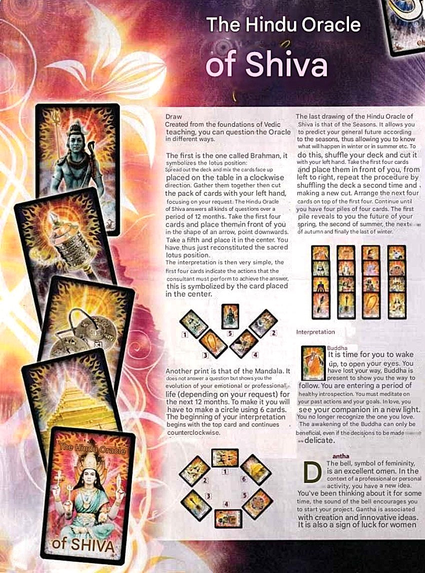 L'Oracle de Shiva : Les Dieux de la Sagesse - Téléchargement de fichier - IMPRIMABLE