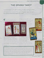 Sphinx Tarot – Guides ONLY - File Download - ENGLISH, FRENCH & SPANISH - PRINTABLE