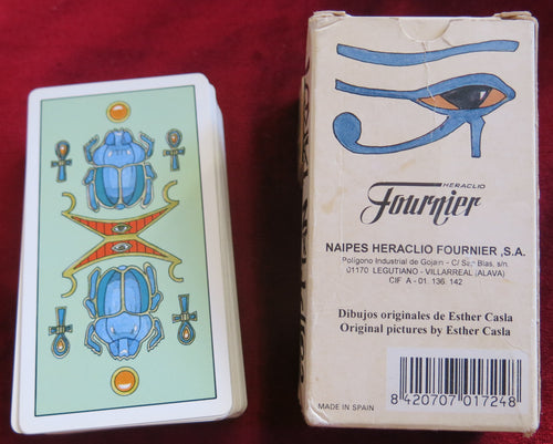Tarot égyptien - Fournier 1993 - Cartes de l'histoire de l'Egypte