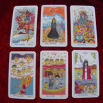 Japanese tarot, cute tarot, girly taot, Pink Tarot Cards, Elf of Heaven Tarot - Pink Tarot Cards - Unicorn Theme deck of Cards - Sailor Moon Cards - Pokemon style cards