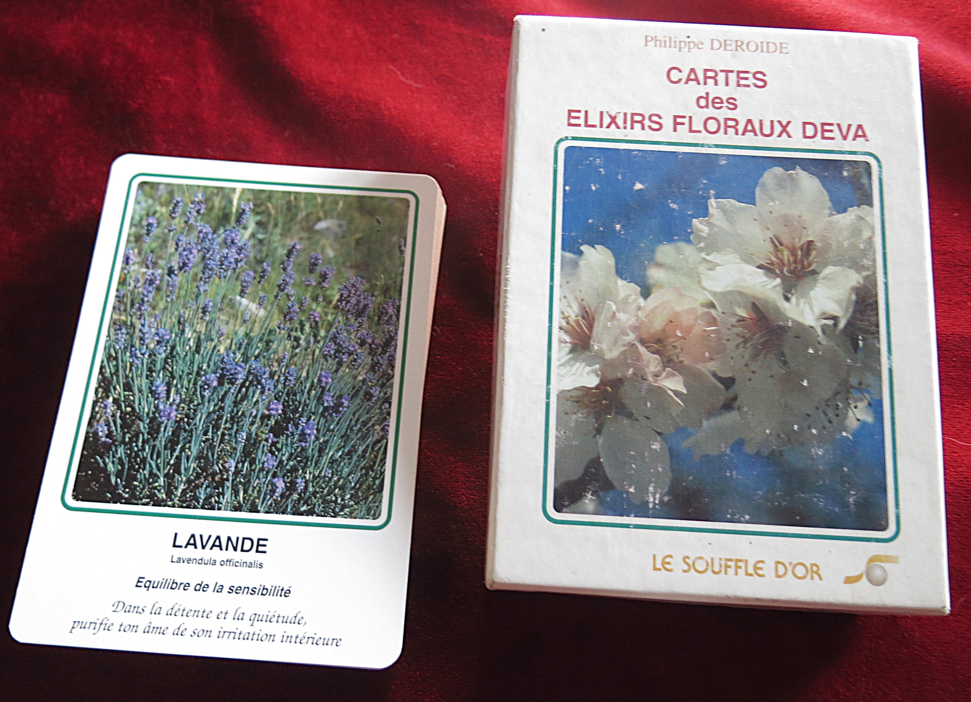 Cartes des Élixirs Floraux Deva 1995 – Vintage French Healing Oracle