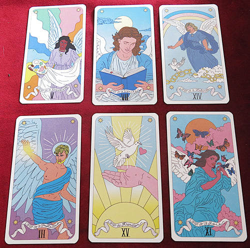 Magazine Elle – Jeu de cartes Oracle des Anges (Édition spéciale 2025)